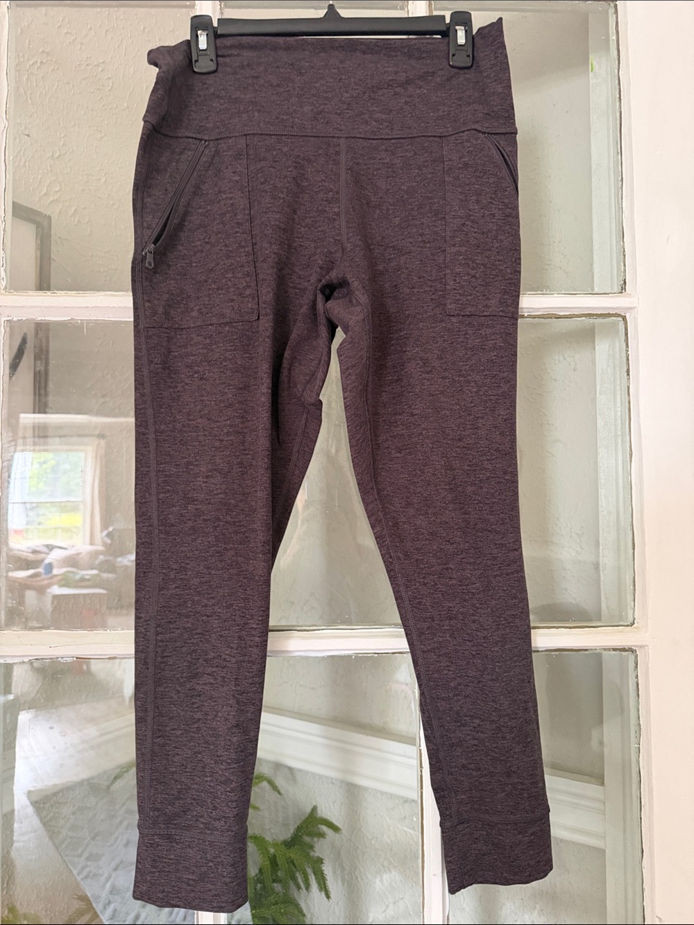 Offline by Aerie Stretch Performance Leggings - Heather Plum